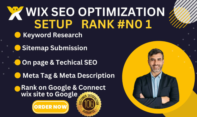 Gig Preview - Do complete on page SEO on wix, shopify or squarespace to rank on google