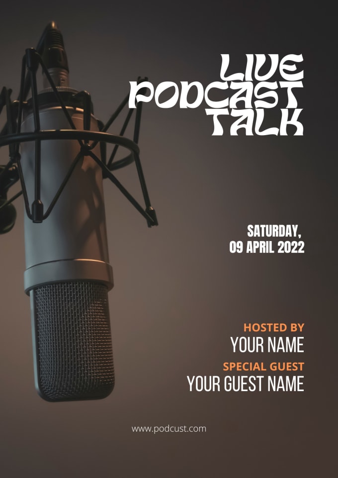 Gig Preview - Do professional podcast cover design