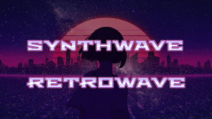 Gig Preview - Produce a custom synthwave, retrowave type beat