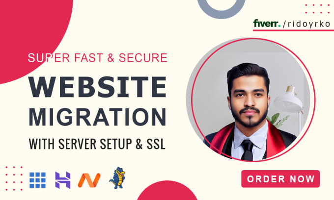 Gig Preview - Migrate or transfer wordpress website to new host in 1 hour