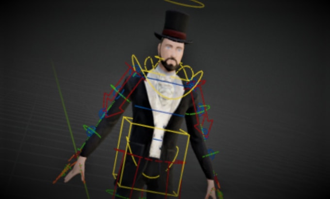 Gig Preview - Do 3d rigging your character in blender and maya