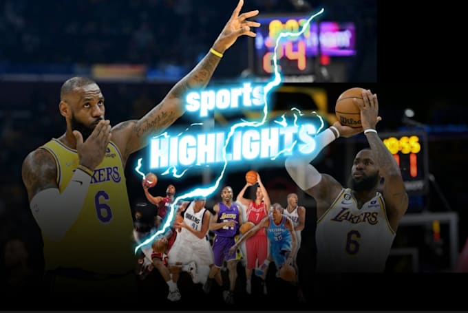 Bestseller - make sports highlights of nba, football ,nfl, youtube videos