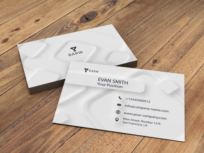 Gig Preview - Create stylish professional and outstanding business card