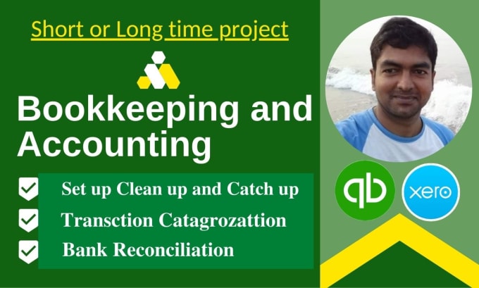 Gig Preview - Do bookkeeping in quickbooks online and xero