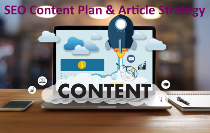 Gig Preview - Create a custom SEO content plan and article strategy for your website