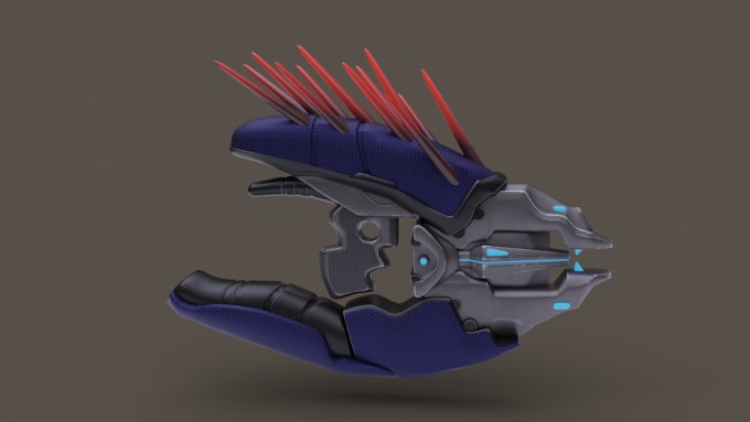 Gig Preview - Model 3d weapon for your game