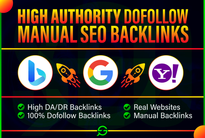 Gig Preview - High da authority manual white hat dofollow SEO backlinks for google ranking