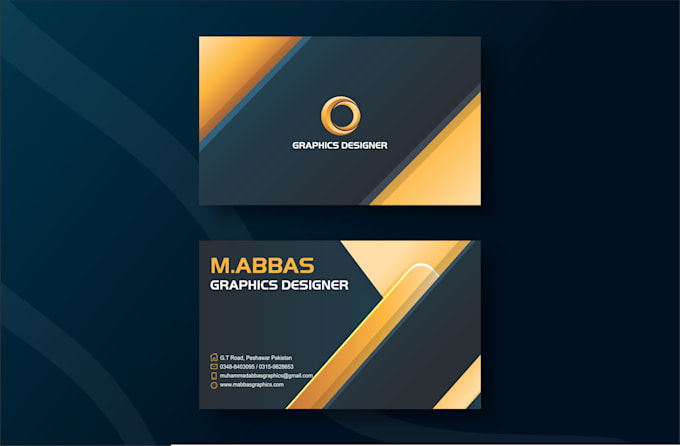 Gig Preview - Unique and professional business card design