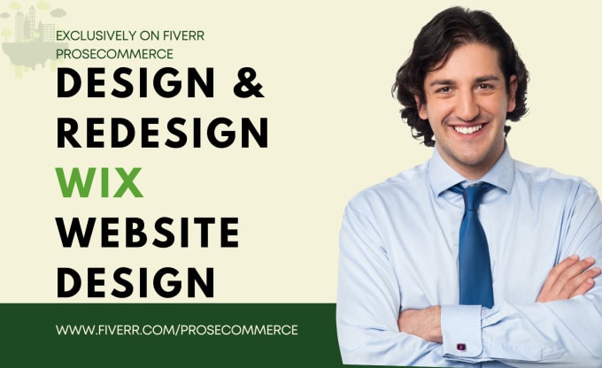 Gig Preview - Create wix website design and redesign wix website development business website