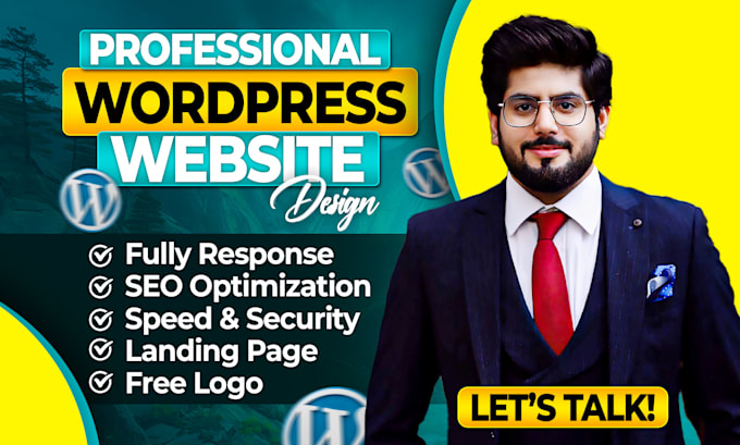 Gig Preview - Design a professional and responsive wordpress website