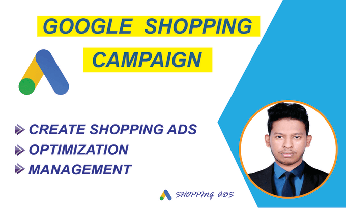 Gig Preview - Setup google shopping ads online shopping adwords