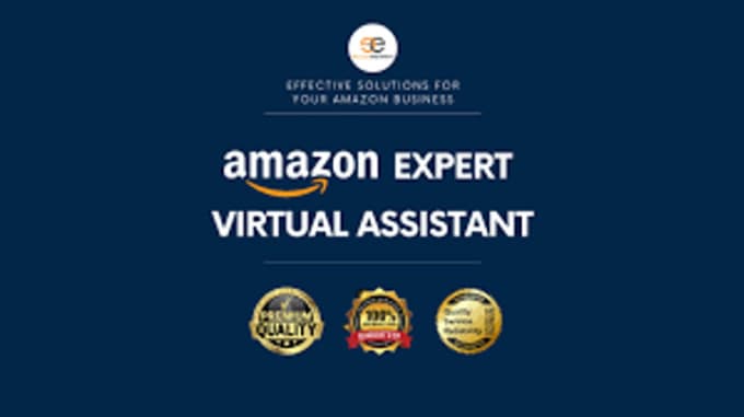 Gig Preview - Be your a to z amazon virtual assistant for fba, ds