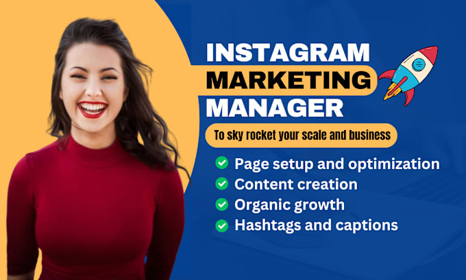 Gig Preview - Be your instagram content creator and social media manager