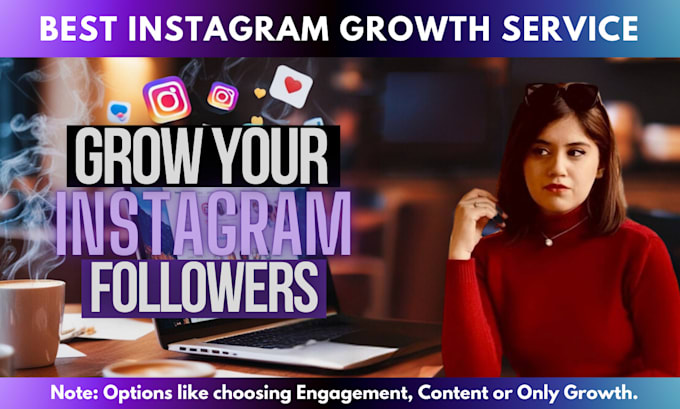 Gig Preview - Be your instagram marketing manager and promote your page