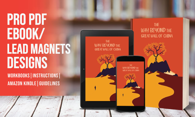 Gig Preview - Design your lead magnets ebooks workbooks and pdf designs