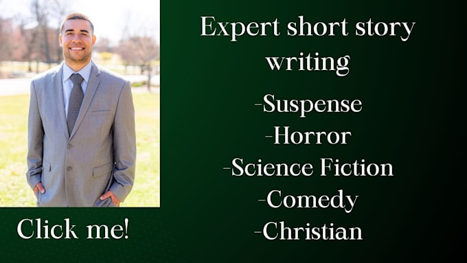 Gig Preview - Ghostwrite a suspenseful short story full of surprises