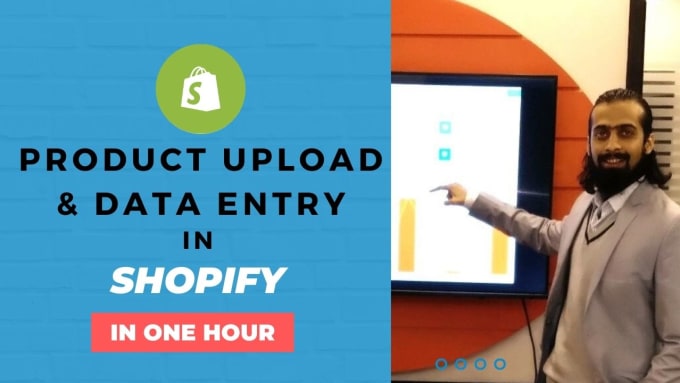 Gig Preview - Do shopify product upload and data and content entry