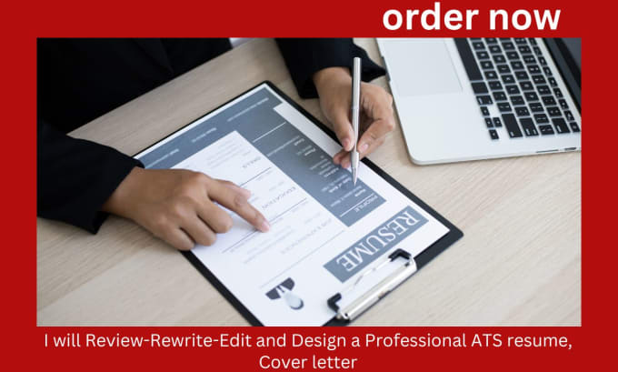 Gig Preview - Review, rewrite, edit, and design a professional ats resume, cover letter