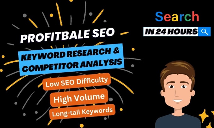 Gig Preview - Do profitable SEO keyword research and competitor analysis