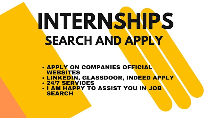 Gig Preview - Search and apply internships relevant to your degree