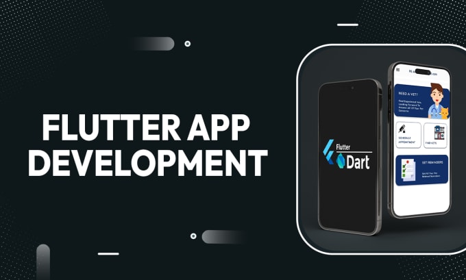 Bestseller - develop flutter app UI and backend for ios and android