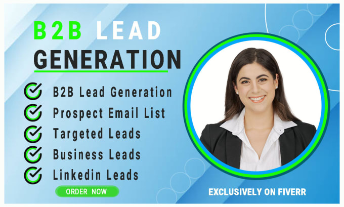 Bestseller - do b2b lead generation, linkedin leads, and prospect email lists