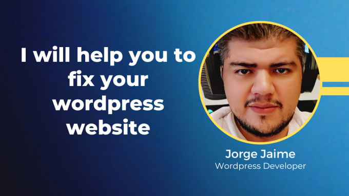 Gig Preview - Fix wordpress bugs and update your existing site