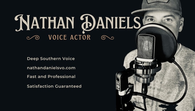 Gig Preview - Be your texas native southern american cowboy voiceover