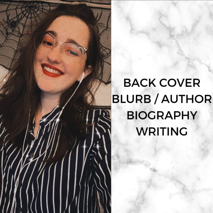 Gig Preview - Write a blurb for your book