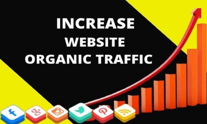 Gig Preview - Increase organic website traffic from top countries