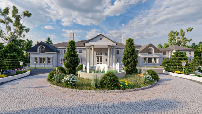 Gig Preview - Do realistic exterior rendering of your project