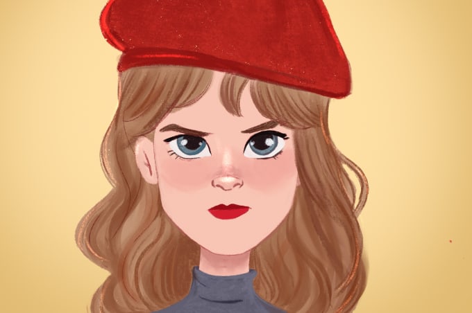 Gig Preview - Draw your portrait in disney cartoon style