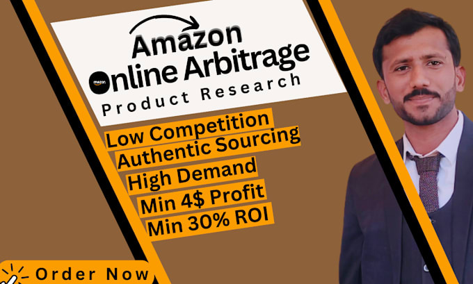 Gig Preview - Do amazon fba online arbitrage product research for amazon arbitrage