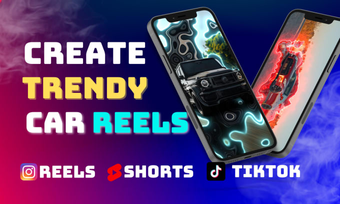 Gig Preview - Create trendy car reels for instagram and tiktok