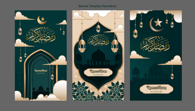 Gig Preview - Create islamic background for ramadan event, free arabic calligraphy