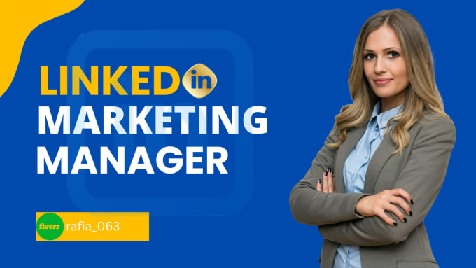 Gig Preview - Be your linkedin sales and b2b marketing manager