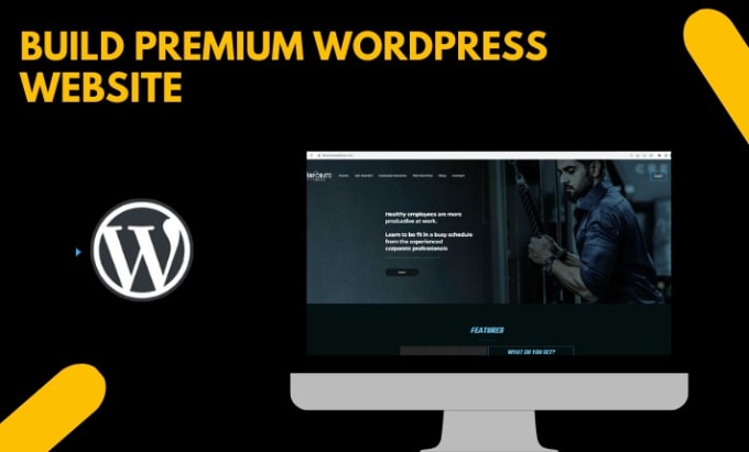 Gig Preview - Build a premium wordpress website for you