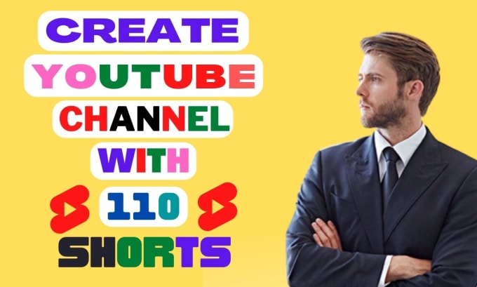 Gig Preview - Create, fully setup and optimize a youtube channel with 110 short videos