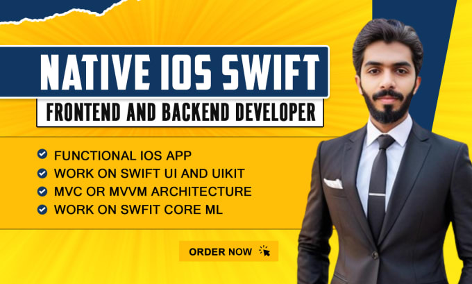 Gig Preview - Be your IOS swift app developer frontend and backend