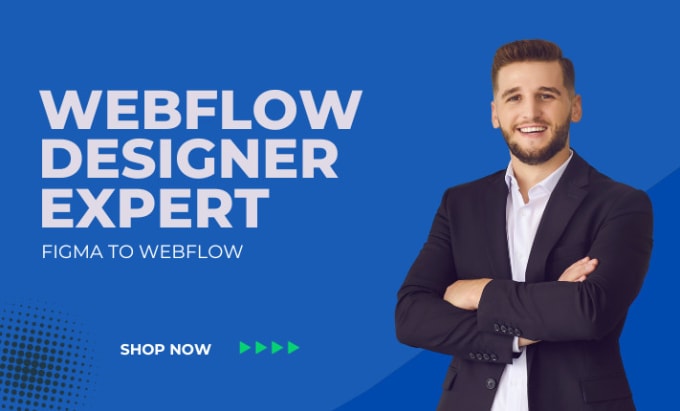 Gig Preview - Develop webflow website, figma to webflow, webflow expert