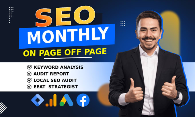 Gig Preview - Monthly off page SEO service, monthly off page, local ,expert on eeat strategy