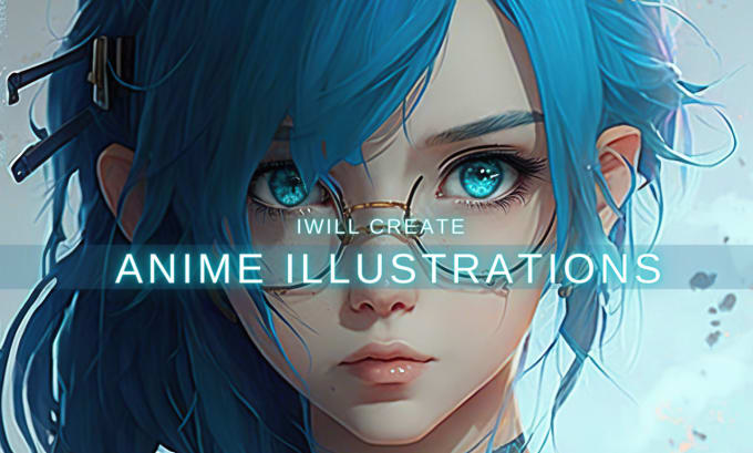 Gig Preview - Create anime style illustrations fast for you