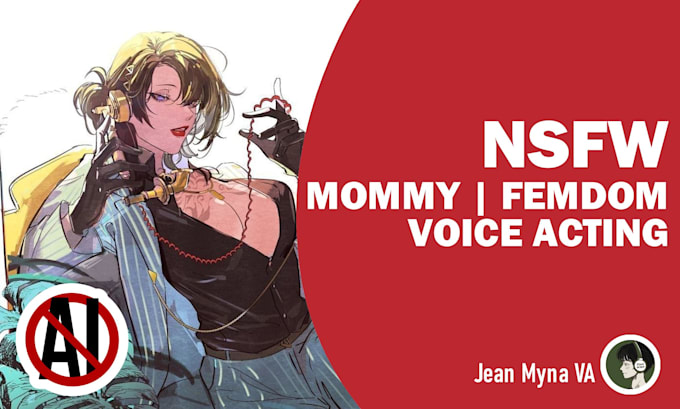 Gig Preview - Do a light nsfw erotic mommy, low, voice over and acting