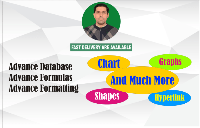 Gig Preview - Do excel formulas, macros, vba task automation, forms