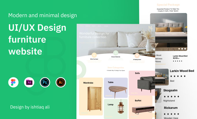 Bestseller - do UI design, UI UX design, website UI UX design in figma