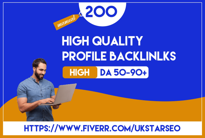 Gig Preview - Do 50 high quality profile backlinks and manual SEO