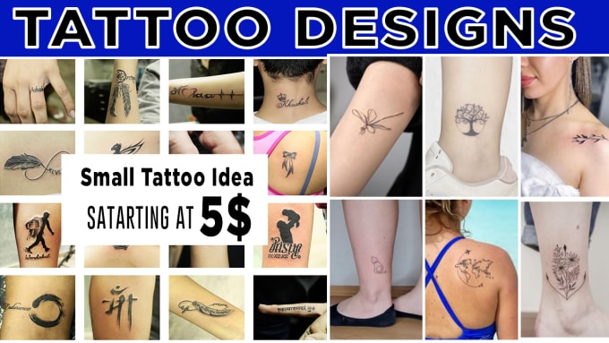 Tattoo Size Guide Design  Behance