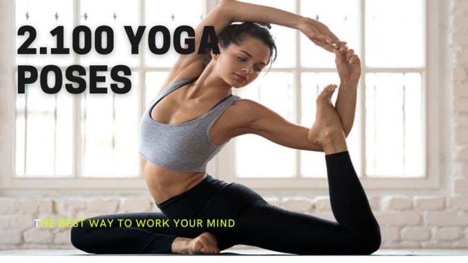 Gig Preview - You will learn 2100 yoga poses for beginners