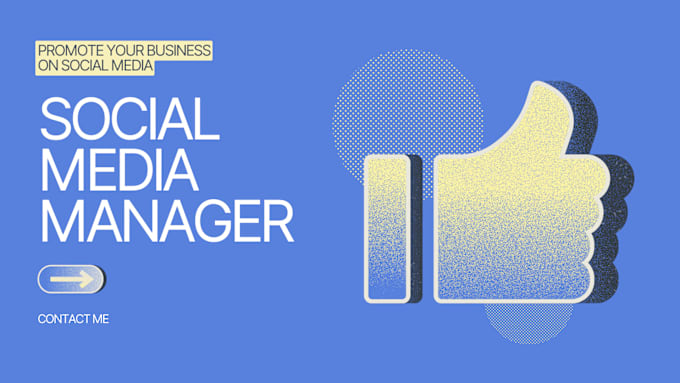 Gig Preview - Be your social media marketing manager