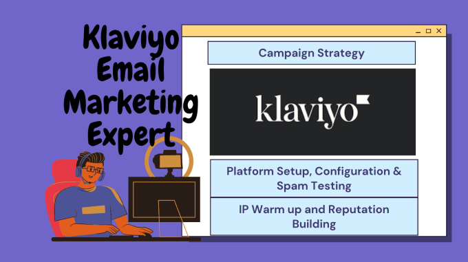 Gig Preview - Be your klaviyo expert and resolve spam issues